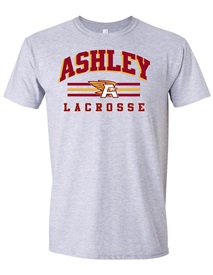Ashley Lacrosse Soft Style Grey T-Shirt - Orders due Wednesday, March 13, 2024